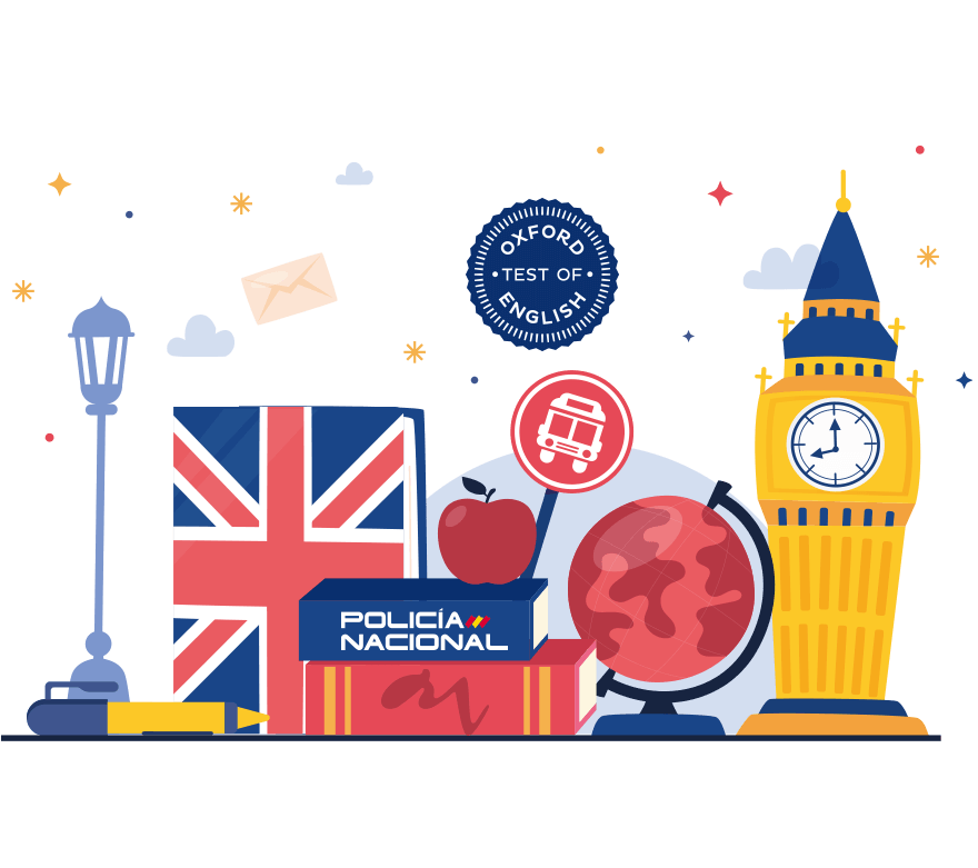 Curso Oxford Test of English B1 Curso inglés B1 Policía Nacional, para la preparación del Oxford Test of English.
