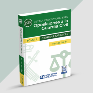 Temario de preparación de la prueba de Ciencias Jurídicas para el acceso a Guardia Civil