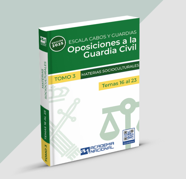 Temario de preparación de la prueba de Materias Socio-Culturales y Técnico-Científicas para el acceso a Guardia Civil