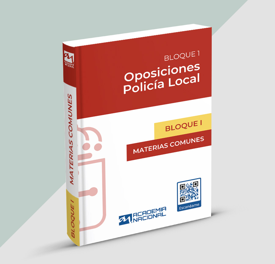 Temario de preparación de la prueba de Materias Comunes para el acceso a Policía Local