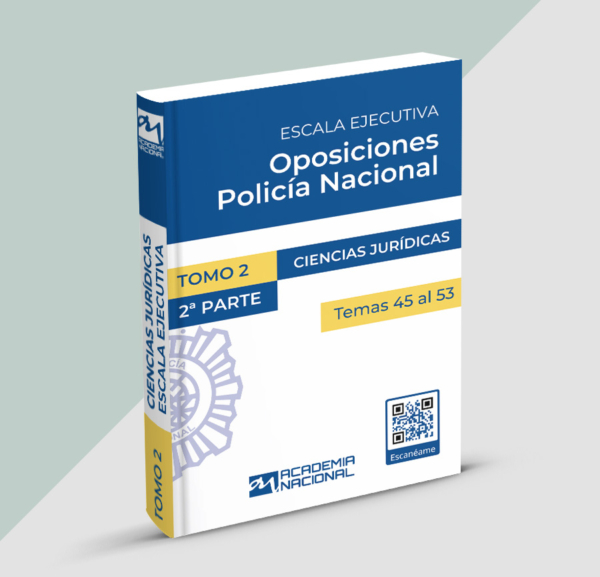 Portada del Tomo II Escala Ejecutiva – Ciencias Jurídicas 2ª Parte