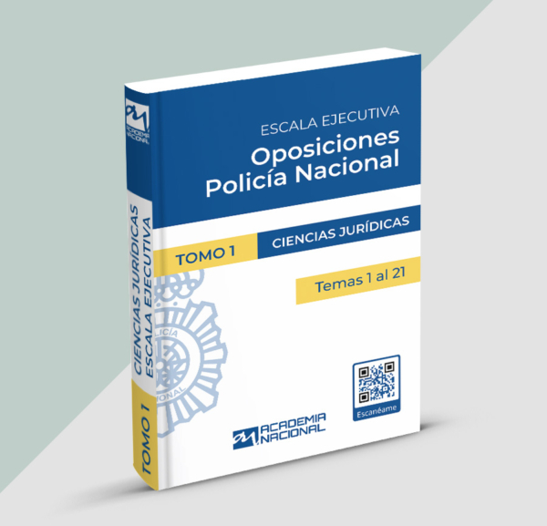 Portada del Tomo I Escala Ejecutiva – Ciencias Jurídicas